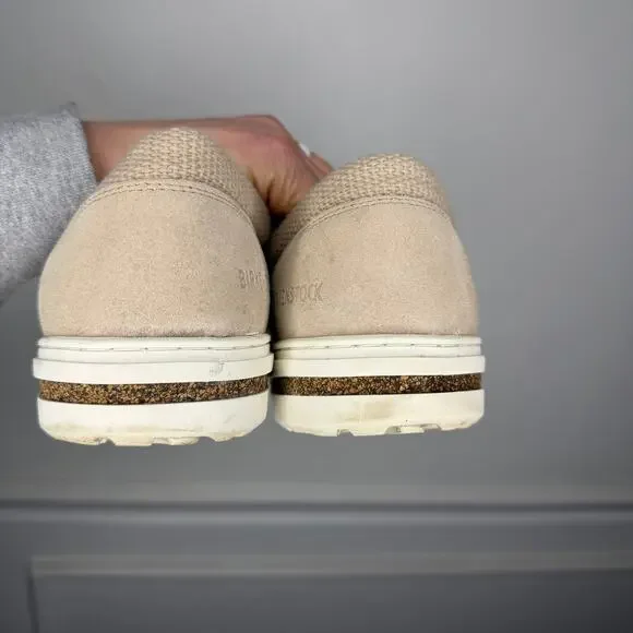 Birkenstock Oswego Sandcastle Canvas Slip-On Loafer EU 41 W10-10.5 M8-8.5 - Picture 4 of 9